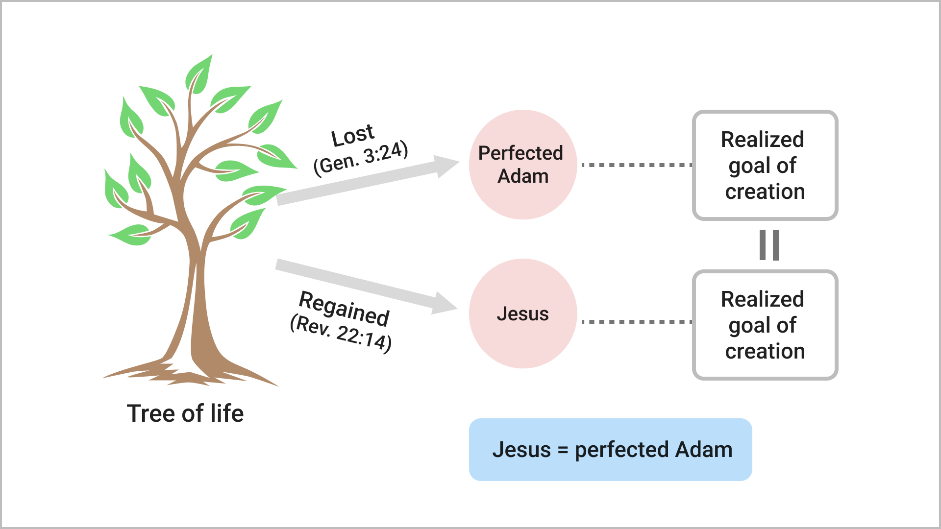 Perfected Adam, Jesus and the Restoration of the Tree of Life